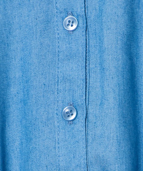 WEGO（ウィゴー）の「WEGO/レースビッグシルエット襟ショートブラウス（シャツ/ブラウス・レディース・インディゴブルー/その他1・FREE）」の6枚目の写真