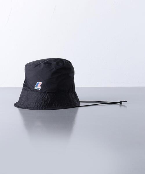 Engineered Garments（エンジニアードガーメンツ）の「＜Engineered Garments（エンジニアド ガーメンツ ＞ K-WAY ソリッド ハット■■■（ハット・メンズ・ブラック・MEDIUM/LARGE）」の2枚目の写真