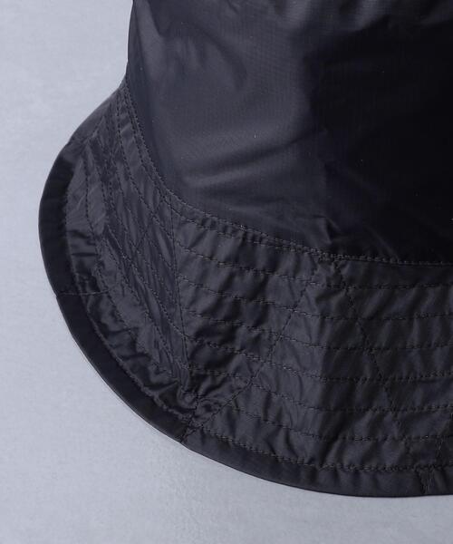 Engineered Garments（エンジニアードガーメンツ）の「＜Engineered Garments（エンジニアド ガーメンツ ＞ K-WAY ソリッド ハット■■■（ハット・メンズ・ブラック・MEDIUM/LARGE）」の4枚目の写真