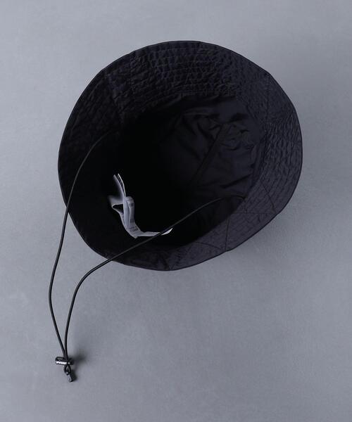 Engineered Garments（エンジニアードガーメンツ）の「＜Engineered Garments（エンジニアド ガーメンツ ＞ K-WAY ソリッド ハット■■■（ハット・メンズ・ブラック・MEDIUM/LARGE）」の6枚目の写真