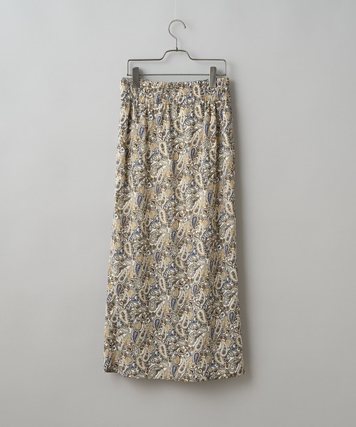 CIAOPANIC（チャオパニック）の「ペイズリーハイウエストスカート（スカート・レディース・アイボリー/ネイビー・FREE）」の7枚目の写真