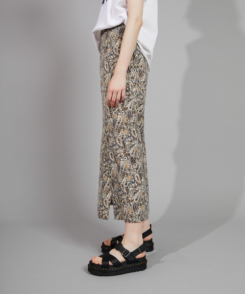 CIAOPANIC（チャオパニック）の「ペイズリーハイウエストスカート（スカート・レディース・アイボリー/ネイビー・FREE）」の17枚目の写真