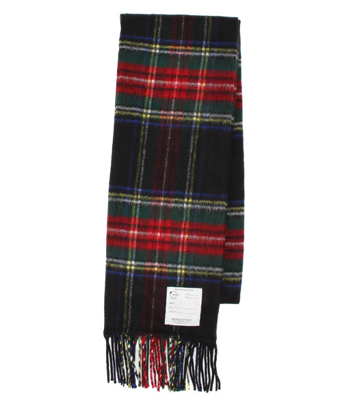 こども ビームス（コドモビームス）の「Smoothy / 2nd リングマフラー（マフラー・キッズ・ブラック/レッド・ONE SIZE）」の8枚目の写真