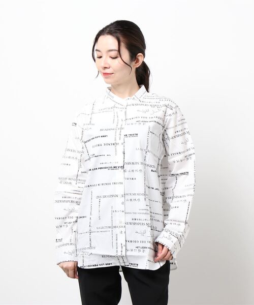 Pheeta Agnes チュニックシャツ ブラック Pheeta Agnes チュニックシャツ ブラック