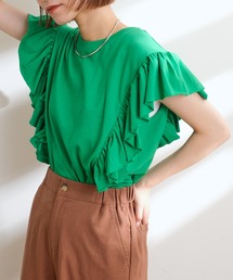 CIAOPANIC TYPY | 【ZOZOTOWN限定】フリルスリーブTee(Tシャツ/カットソー)