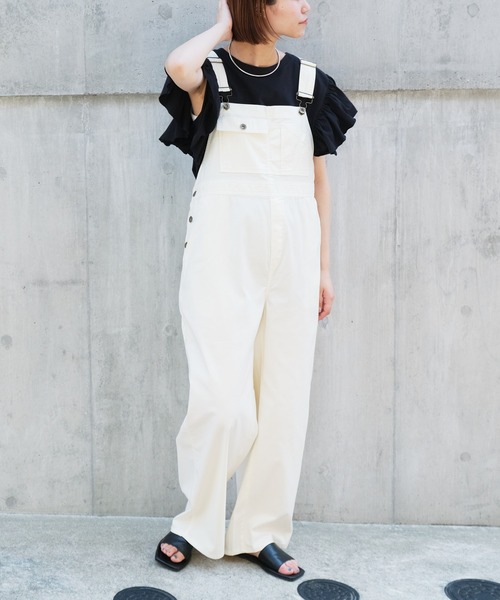 CIAOPANIC TYPY(チャオパニックティピー)の「【ZOZOTOWN限定】フリルスリーブTee(Tシャツ/カットソー・レディース・ホワイト/グリーン/サックスブルー/ブラック・ONE SIZE)」の12枚目の写真