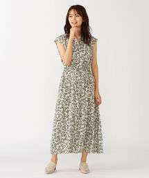 Beams Women ビームスウィメン レディース のワンピース ドレス 花柄 ボタニカル柄 通販 Zozotown