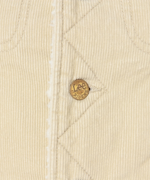 Another Edition（アナザーエディション）の「AE×LEEコーデュロイボアジャケット/BC ae×Lee CORD BOA JKT◆（ブルゾン・レディース・ベージュ/ライトピンク・MEDIUM/SMALL）」の9枚目の写真