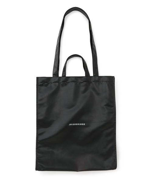 Bonjour Girl(ボンジュールガール)の「2WAY フェイクレザートート(トートバッグ・レディース・ホワイト/ブラック/シルバー・FREE)」の2枚目の写真