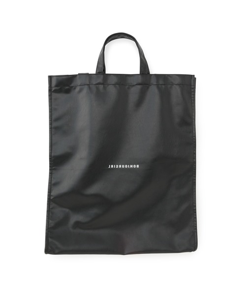 Bonjour Girl(ボンジュールガール)の「2WAY フェイクレザートート(トートバッグ・レディース・ホワイト/ブラック/シルバー・FREE)」の16枚目の写真