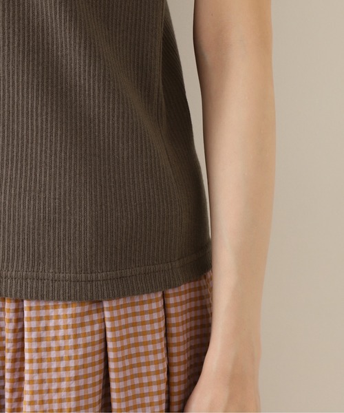 NATURAL BEAUTY BASIC（ナチュラルビューティーベーシック）の「２ＷＡＹテレコフレンチスリーブ（Tシャツ/カットソー・レディース・グレー系その他/ベージュ/イエロー・MEDIUM）」の22枚目の写真