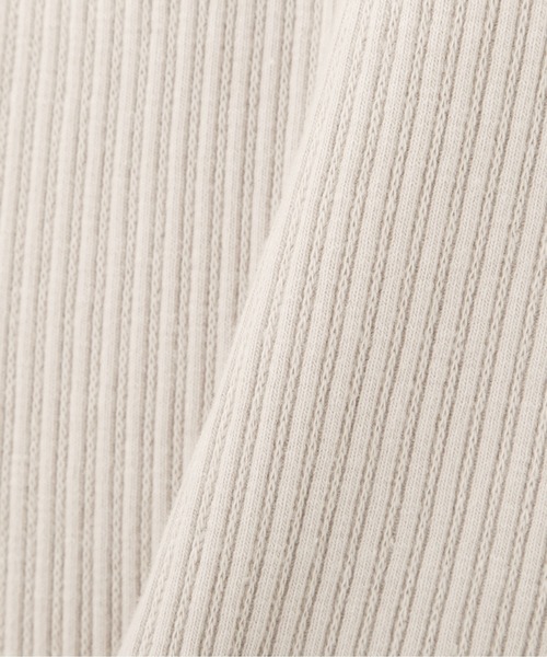 NATURAL BEAUTY BASIC（ナチュラルビューティーベーシック）の「２ＷＡＹテレコフレンチスリーブ（Tシャツ/カットソー・レディース・グレー系その他/ベージュ/イエロー・MEDIUM）」の6枚目の写真