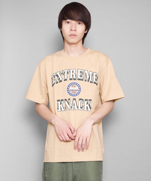 Bling Leads（ブリングリーズ）の「Bling leads/天竺半袖クルーN/Tee（Tシャツ/カットソー・メンズ・ホワイト/ベージュ/ブラック・MEDIUM/LARGE）」の3枚目の写真