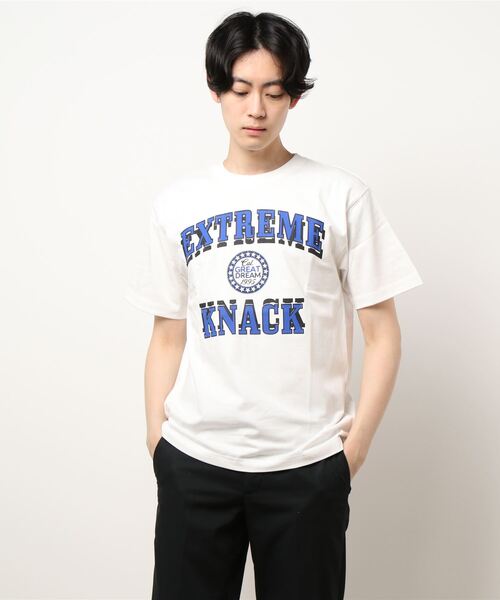 Bling Leads（ブリングリーズ）の「Bling leads/天竺半袖クルーN/Tee（Tシャツ/カットソー・メンズ・ホワイト/ベージュ/ブラック・MEDIUM/LARGE）」の9枚目の写真