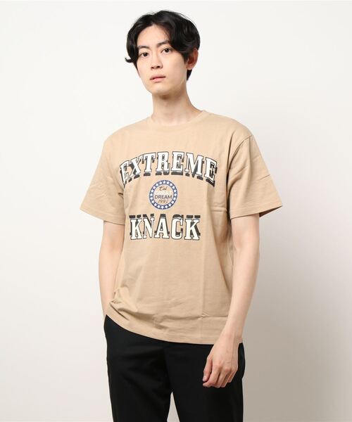 Bling Leads（ブリングリーズ）の「Bling leads/天竺半袖クルーN/Tee（Tシャツ/カットソー・メンズ・ホワイト/ベージュ/ブラック・MEDIUM/LARGE）」の10枚目の写真