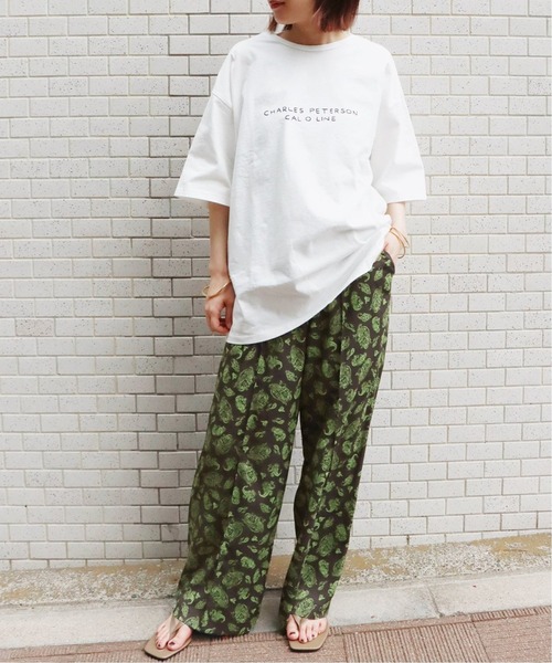 ジャーナルスタンダードレサージュ　ペイズリープリントパンツ journal standard L'essage（ジャーナルスタンダードレサージュ