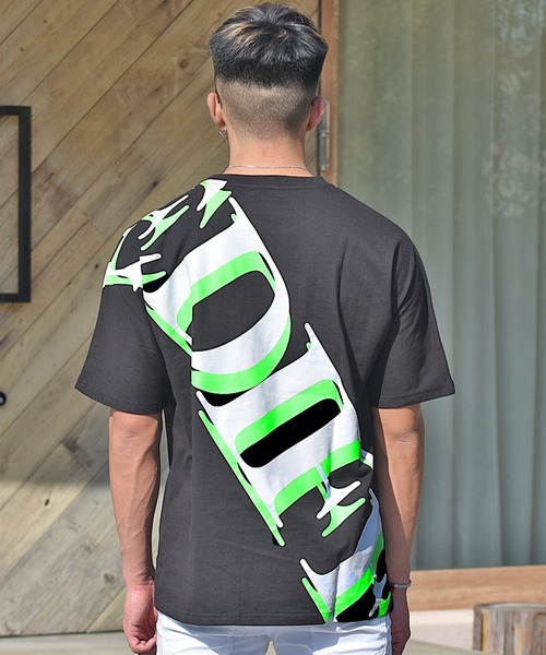 JOKER(ジョーカー)の「【SOMEDIFF】BIGロゴデザインビッグTシャツ(Tシャツ/カットソー・メンズ・ブラック/ホワイト・L/M/XL)」の13枚目の写真