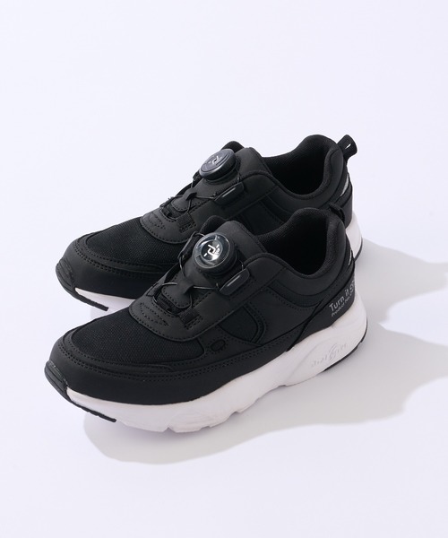 DIAL DRIVE（ダイヤルドライブ）の「【KIDS】【ダイヤルドライブ×TYPY】コラボスニーカー（スニーカー・キッズ・ブラック/ベージュ/カーキ・18/23/16/17/19/20/21/22）」の4枚目の写真