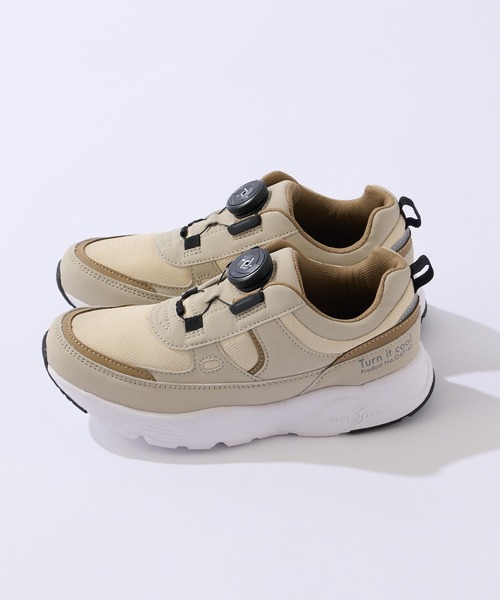 DIAL DRIVE（ダイヤルドライブ）の「【KIDS】【ダイヤルドライブ×TYPY】コラボスニーカー（スニーカー・キッズ・ブラック/ベージュ/カーキ・18/23/16/17/19/20/21/22）」の7枚目の写真