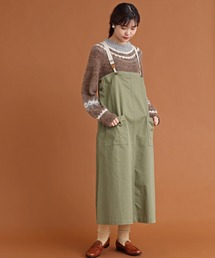 Malle | malle 高密度コンパクトチノ　サロペットスカート(ジャンパースカート)