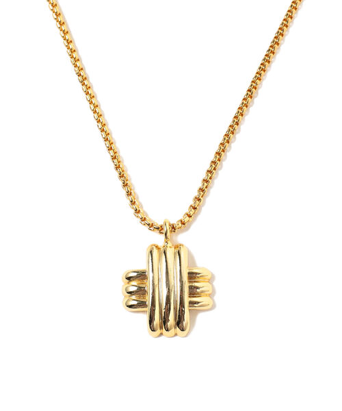 Ray BEAMS（レイビームス）の「Ray BEAMS / クロス ネックレス（ネックレス・レディース・ゴールド・ONE SIZE）」の2枚目の写真