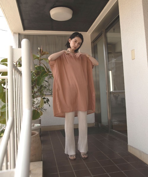 marjour(マージュール)の「LAYERED ONEPIECE(ワンピース・レディース・ブラック/オレンジ系・M)」の14枚目の写真