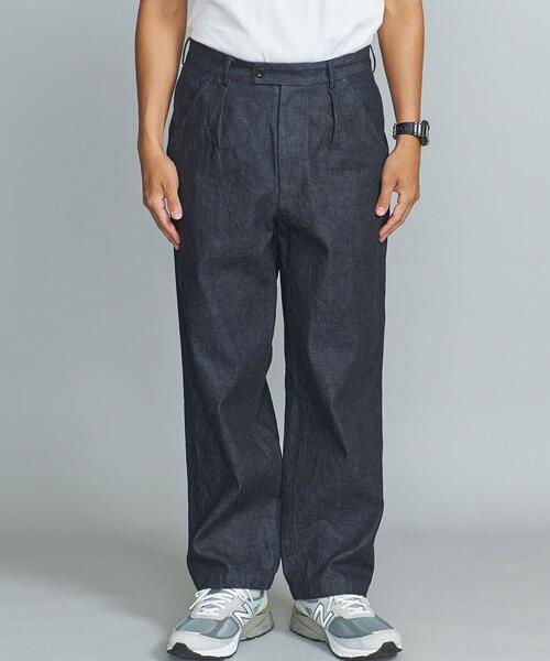 Thingless（シングレス）の「＜Thingless＞ WIDE 1P PT DNM/パンツ（その他パンツ・メンズ・ネイビー・S/M/L）」の4枚目の写真