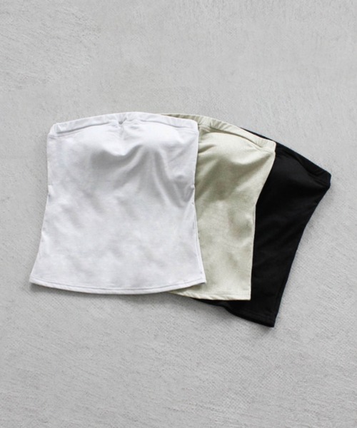 kaene(カエン)の「カップ付きラメベアトップインナー(チューブトップ・レディース・ブラック/シルバー/ゴールド・FREE)」の7枚目の写真