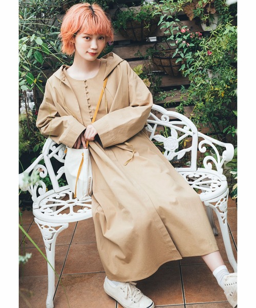 unclip（アンクリップ）の「【mikke×unclip by村濱遥さんコラボ】刺繍入りキャンバスショルダーバッグ（ショルダーバッグ・レディース・ブラウン/イエロー/ベージュ・FREE）」の4枚目の写真