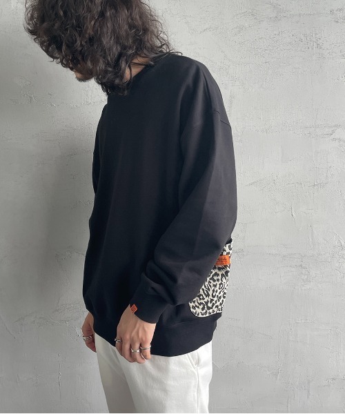 UNIVERSAL OVERALL（ユニバーサルオーバーオール）の「[UNIVERSAL OVERALL/ユニバーサルオーバーオール] 別注 カバーオールスウェット（スウェット・レディース・ブラック/ブルー/グレイッシュベージュ・S/M/L/XL）」の21枚目の写真