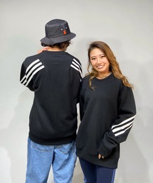 adidas | adidas/アディダス 　ビッグシルエット  スリーストライプストレーナー   CO763(スウェット)