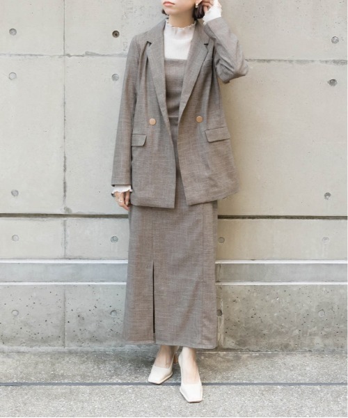 RANDA（ランダ）の「レースアップキャミソールワンピース（ワンピース・レディース・その他/ベージュ/ブラウン・0/1）」の16枚目の写真