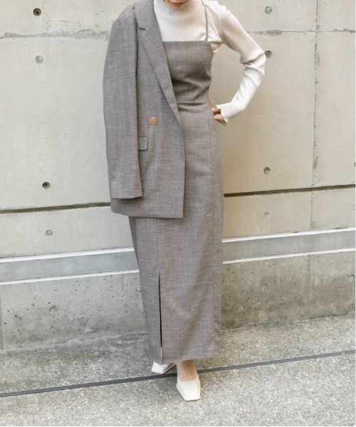 RANDA（ランダ）の「レースアップキャミソールワンピース（ワンピース・レディース・その他/ベージュ/ブラウン・0/1）」の19枚目の写真