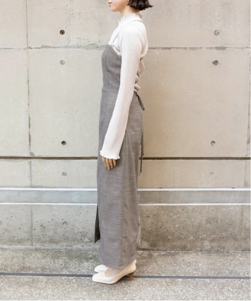 RANDA（ランダ）の「レースアップキャミソールワンピース（ワンピース・レディース・その他/ベージュ/ブラウン・0/1）」の14枚目の写真