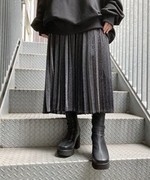 Figments | ヒールスクエアトゥブーツ(ブーツ)