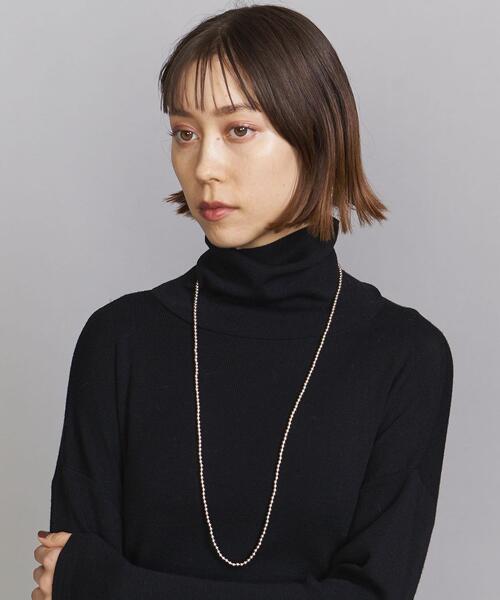 VELATTI（ヴェラッティ）の「【別注】＜VELATTI＞ボールビーズ ネックレス（ネックレス・レディース・シルバー・FREE）」の7枚目の写真