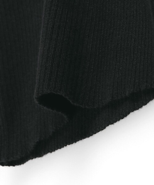 BRANSHES(ブランシェス)の「タートルネックリブニット(ニット/セーター・キッズ・その他/ブラック/アイボリー・110cm/150cm/120cm/130cm/90cm/140cm/100cm)」の15枚目の写真