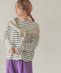 ITEMS URBANRESEARCH | バスクボーダーロングTシャツ(Tシャツ/カットソー)