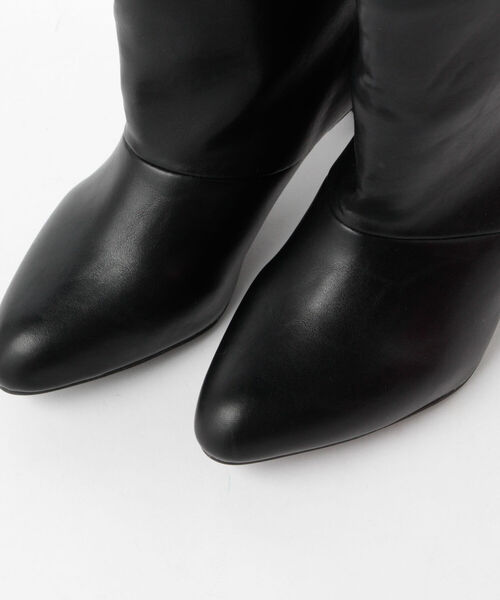 NOLLEY’S（ノーリーズ）の「ワイドロングブーツ（ブーツ・レディース・ダークブラウン/ブラック/ベージュ系その他3・MEDIUM/LARGE/SMALL）」の5枚目の写真