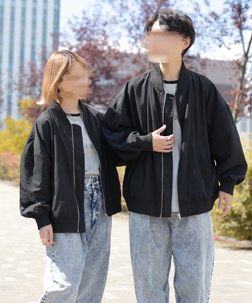 PairPair（ペアペア）の「MA-1(ユニセックス)（MA-1・レディース・ブラック/カーキ・MEDIUM/LARGE）」の11枚目の写真