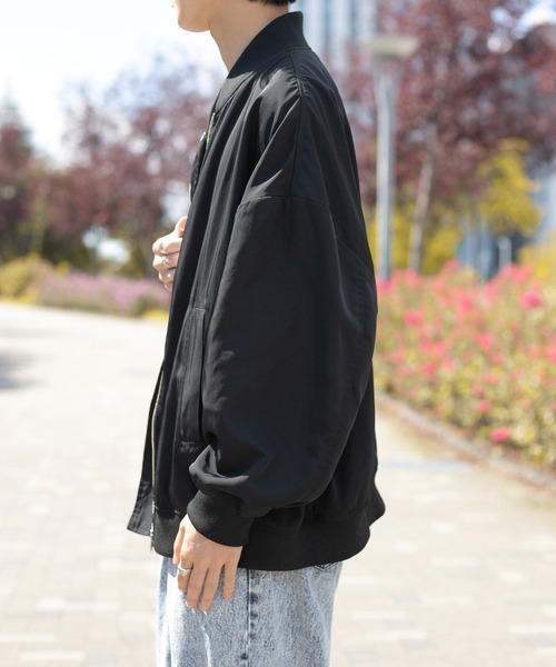 PairPair（ペアペア）の「MA-1(ユニセックス)（MA-1・レディース・ブラック/カーキ・MEDIUM/LARGE）」の16枚目の写真