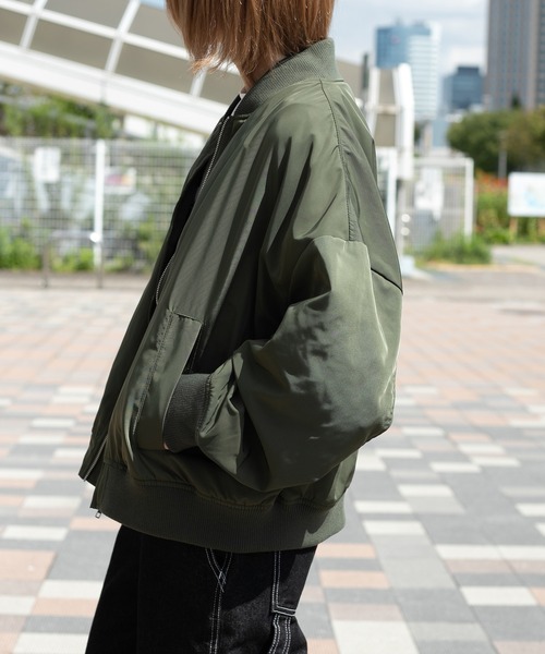 PairPair（ペアペア）の「MA-1(ユニセックス)（MA-1・レディース・ブラック/カーキ・MEDIUM/LARGE）」の21枚目の写真