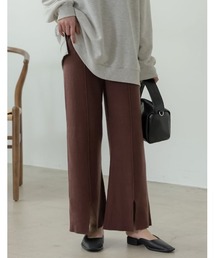 Re:EDIT | センターラインスリットニットレギパン(その他パンツ)