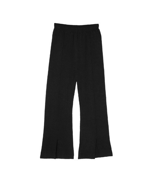 Re:EDIT（リエディ）の「センターラインスリットニットレギパン（その他パンツ・レディース・ブラウン/ベージュ/オレンジ/グリーン/ブラック/ピンク/パープル・LARGE/MEDIUM/SHORT）」の21枚目の写真