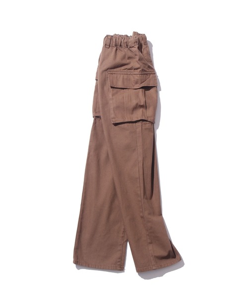 F.O.KIDS(エフオーキッズ)の「F.O.KIDS/エフオーキッズ カーゴパンツ ワーク(カーゴパンツ・キッズ・カーキ/ブラウン・130/140)」の6枚目の写真