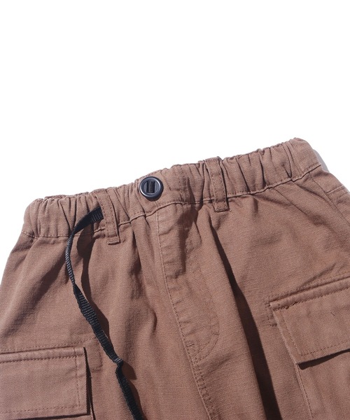 F.O.KIDS(エフオーキッズ)の「F.O.KIDS/エフオーキッズ カーゴパンツ ワーク(カーゴパンツ・キッズ・カーキ/ブラウン・130/140)」の5枚目の写真