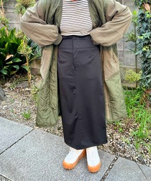 byYOUANCE | ハイウエストタイトロングスカート(スカート)