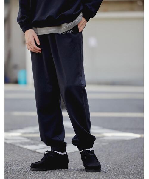 green label relaxing(グリーンレーベルリラクシング)の「<green label relaxing>レタードSTRC スウェット イージーパンツ(スウェットパンツ・メンズ・モカ/ライトグレー/ブラック・M/L/S)」の1枚目の写真