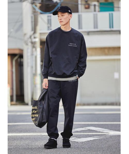 green label relaxing(グリーンレーベルリラクシング)の「<green label relaxing>レタードSTRC スウェット イージーパンツ(スウェットパンツ・メンズ・モカ/ライトグレー/ブラック・M/L/S)」の22枚目の写真