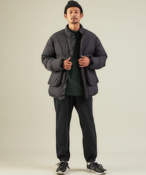 green label relaxing(グリーンレーベルリラクシング)の「<green label relaxing>レタードSTRC スウェット イージーパンツ(スウェットパンツ・メンズ・モカ/ライトグレー/ブラック・M/L/S)」の15枚目の写真